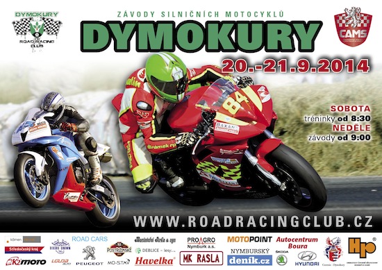 Pozvánka na road racing Dymokury 2014
