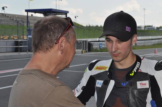 Karel Pešek byl při MS Superbike v Jerezu dvaadvacátý