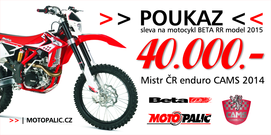 Motocykl BETA RR 2015 od Moto Palič